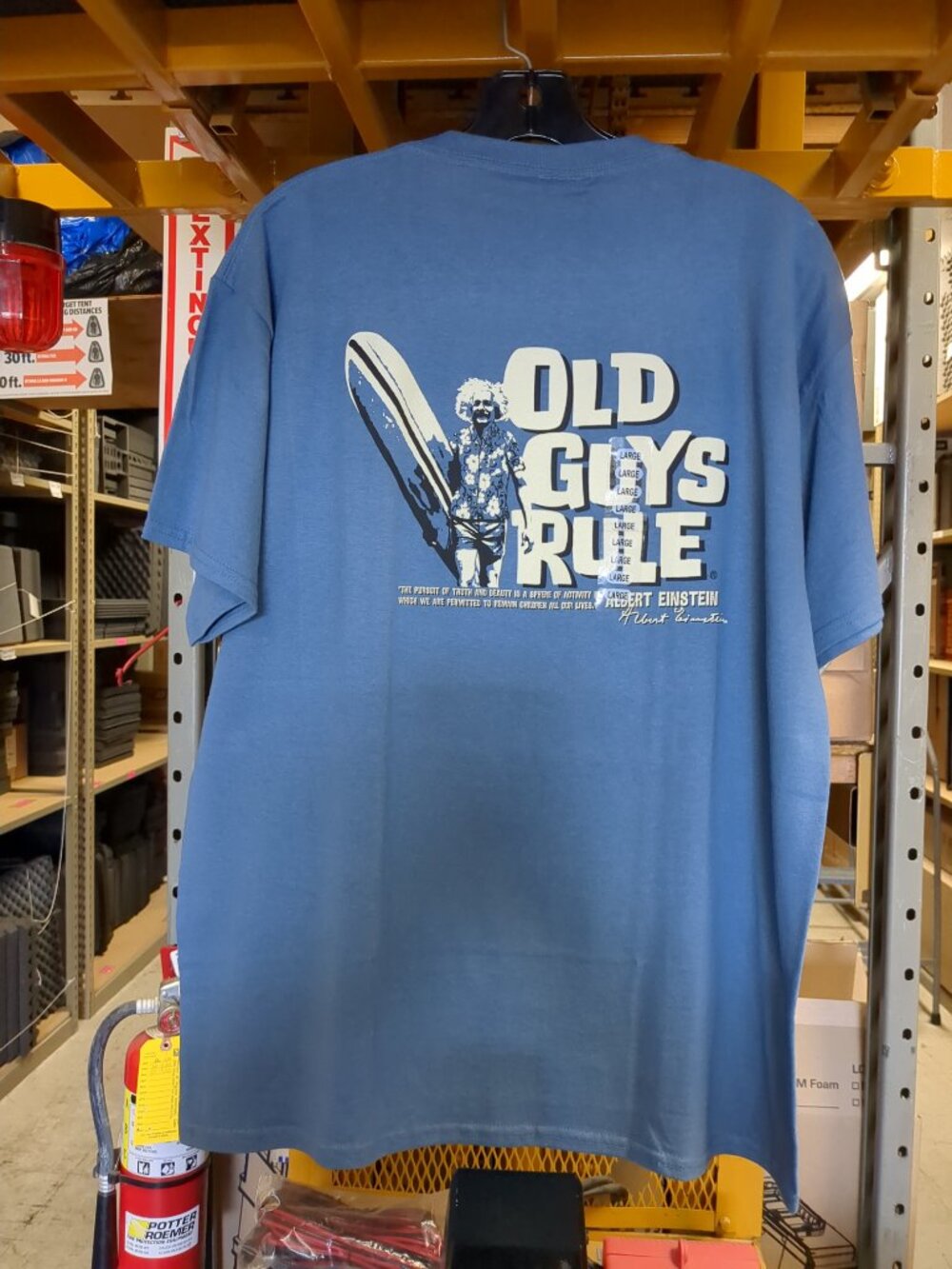 Vintage Old Guys Rule Einstein Short sleeve Tee Shirt - Picture 8 of 11